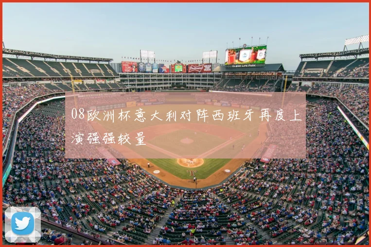 08欧洲杯意大利对阵西班牙再度上演强强较量